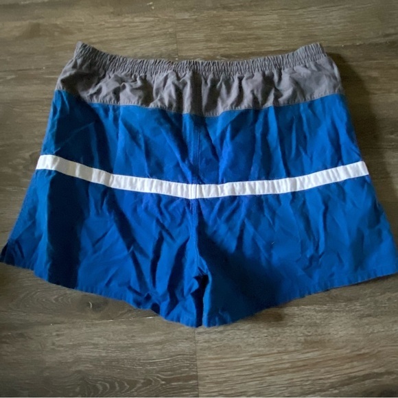 David Taylor Swim Trunks Mens Size XL 40-42 Blue White Has pockets - Picture 7 of 9
